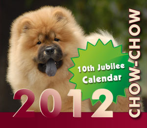 The Chow-Chow Calendar 2012 is here!